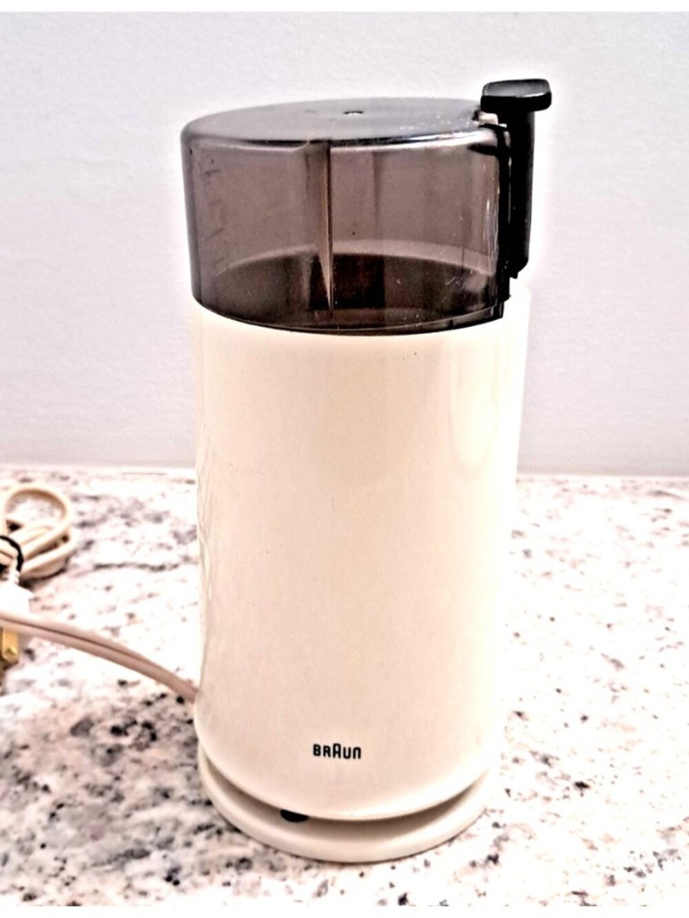 Braun Electric Coffee Grinder KSM-2 #4041 -Works Well -Vintage